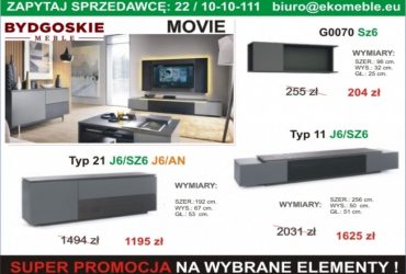 Mega Promocje w Salonach Ekomeble