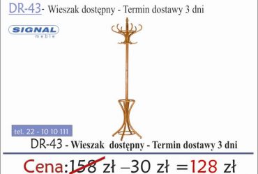 PROMOCJA - Wieszaki dostępne od ręki!