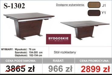 PROMOCJA - Stoły dostępne od ręki!