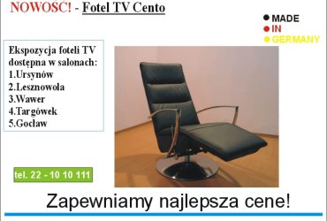 Nowość! Fotele TV