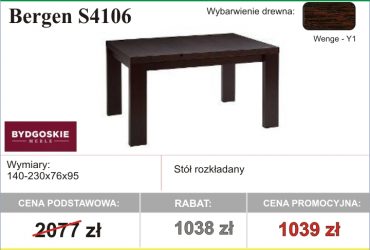 Stoły - rabaty do 50%!