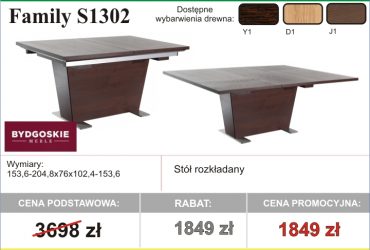 Stoły - rabaty do 50%!