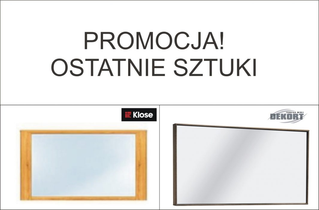   PROMOCJA- LUSTRA DOSTĘPNE OD RĘKI!