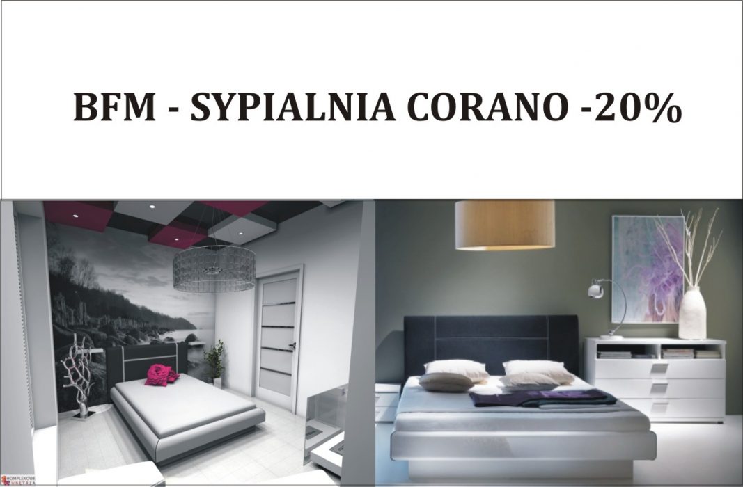 BFM - SYPIALNIA CORANO -20%