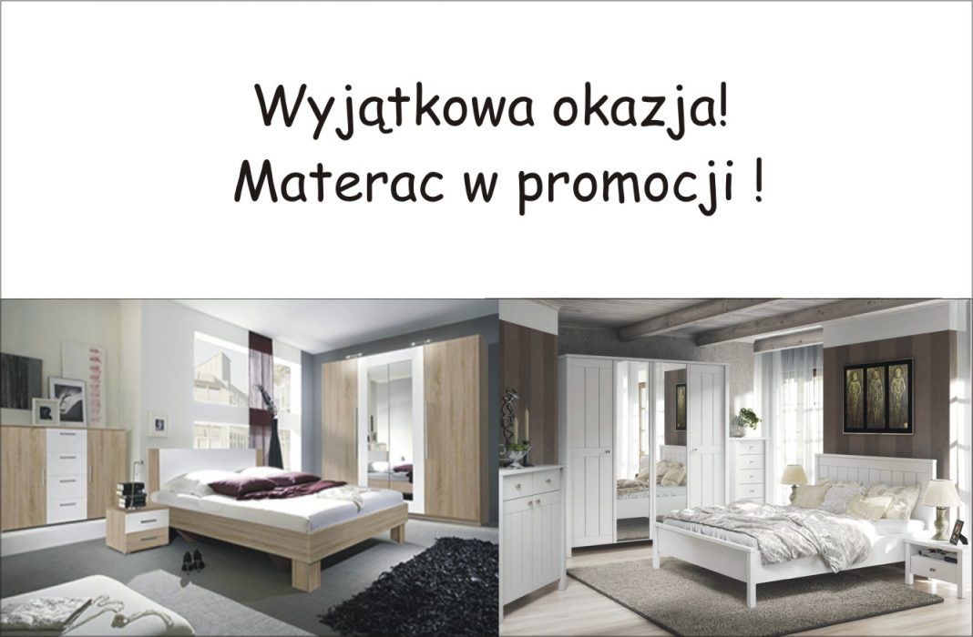 Wyjątkowa okazja! - materac w promocji !