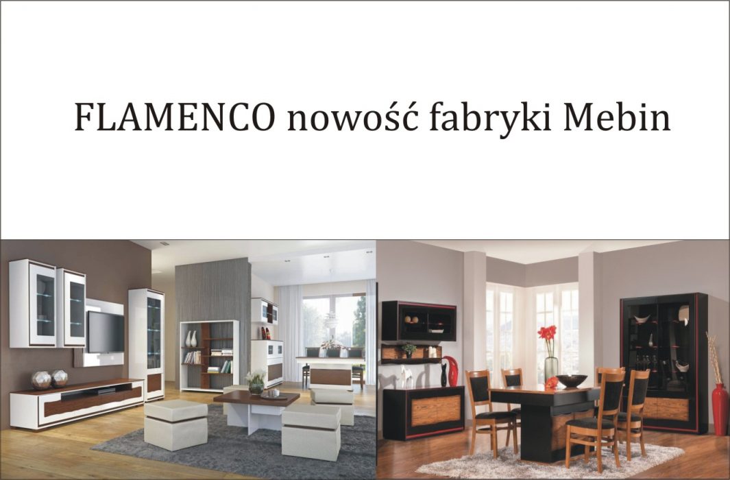 Flamenco nowość z fabryki Mebin!