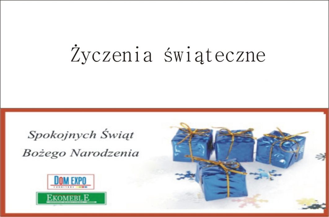 Życzenia świąteczne