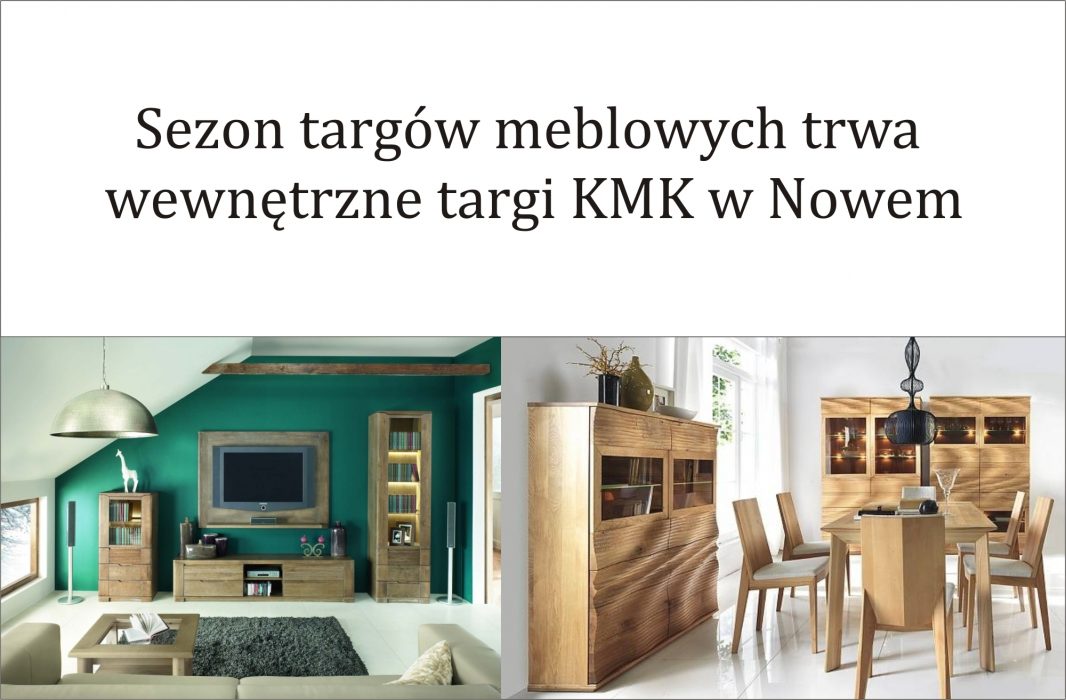 Sezon targów meblowych trwa - wewnętrzne targi KMK w Nowem