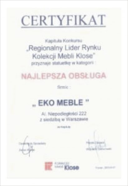 Profesjonalna Obsługa Klienta - Kolekcji Klose