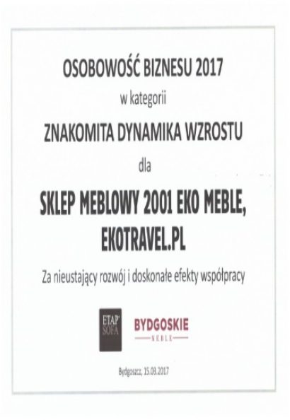 OSOBOWOŚĆ BIZNESU 2017